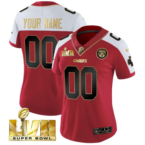 Chiefs Super Bowl Custom Name & Number Jersey - All Stitched - Image 25