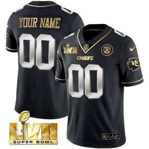 Chiefs Super Bowl Custom Name & Number Jersey - All Stitched