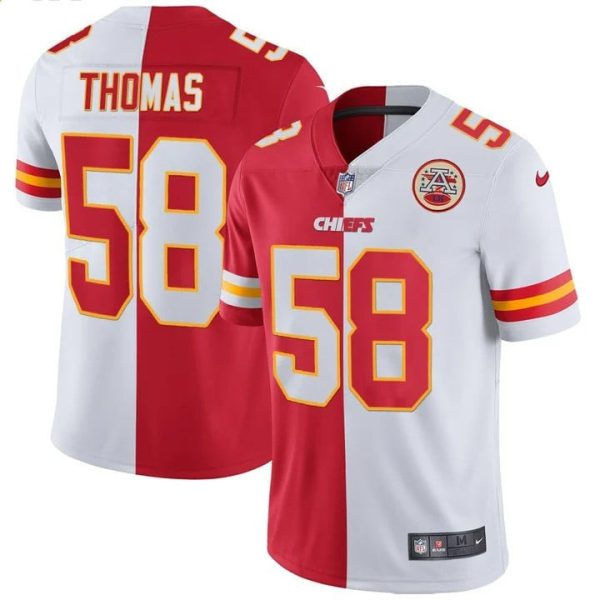Men's Chiefs Vapor Black Red Gold Limited - All Stitched - Image 37