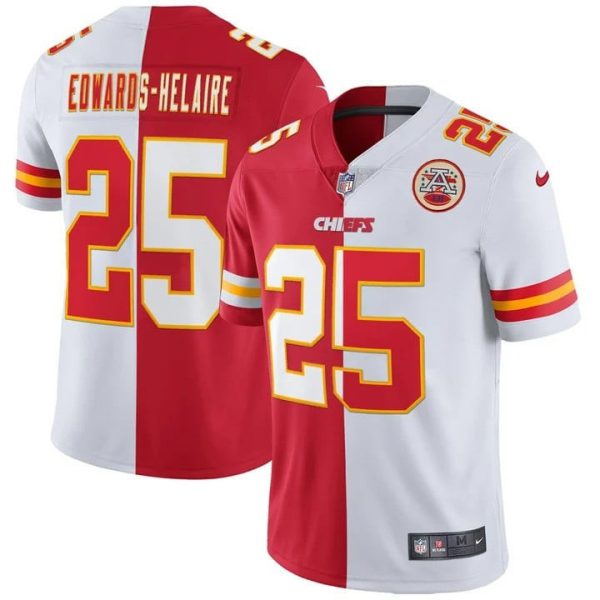 Men's Chiefs Vapor Black Red Gold Limited - All Stitched - Image 39