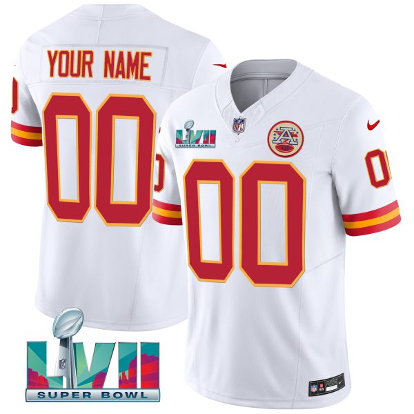 Chiefs Throwback Limited Vapor Custom Jersey - All Stitched