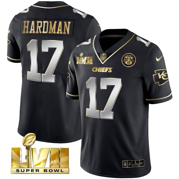 Men's Chiefs Super Bowl Vapor Gold Jersey - All Stitched - Image 4