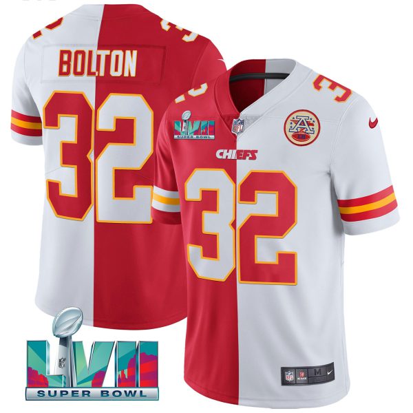 Men's Chiefs Super Bowl Vapor Gold Jersey - All Stitched - Image 43