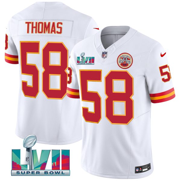Men's Chiefs Throwback Limited Vapor Jersey - All Stitched - Image 4