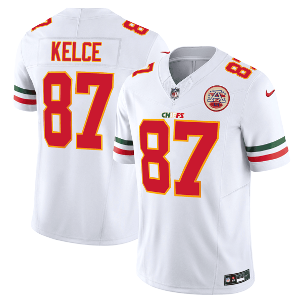 Men�s Kansas City Chiefs Mexico Edition Vapor Limited Jersey - All Stitched - Image 5