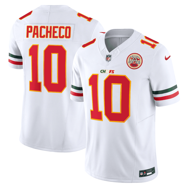 Men�s Kansas City Chiefs Mexico Edition Vapor Limited Jersey - All Stitched - Image 6