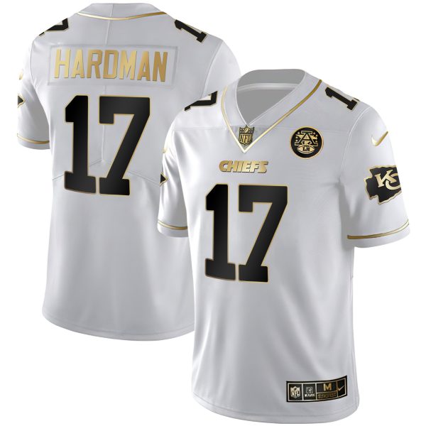 Men's Chiefs White Gold & Black Gold - All Stitched - Image 12