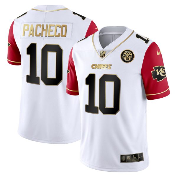 Men's Chiefs White Gold & Black Gold - All Stitched - Image 38