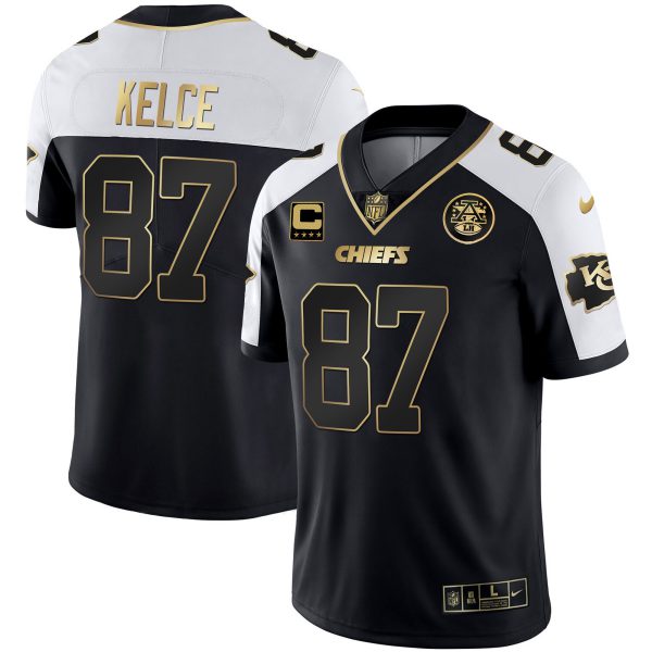 Men's Chiefs White Gold & Black Gold - All Stitched - Image 42