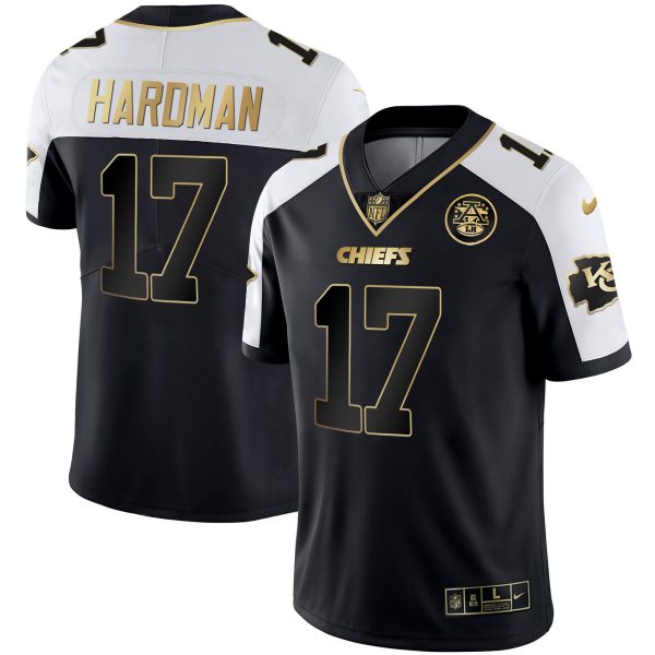 Men's Chiefs White Gold & Black Gold - All Stitched - Image 44