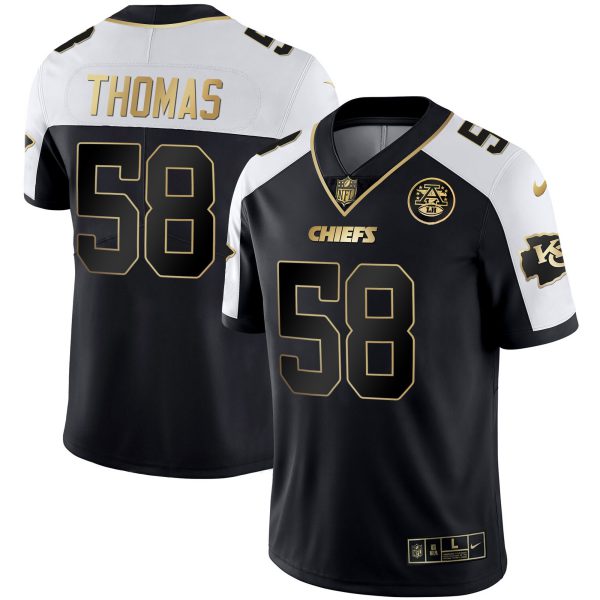 Men's Chiefs White Gold & Black Gold - All Stitched - Image 45
