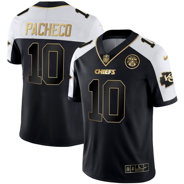 Men's Chiefs White Gold & Black Gold - All Stitched - Image 46