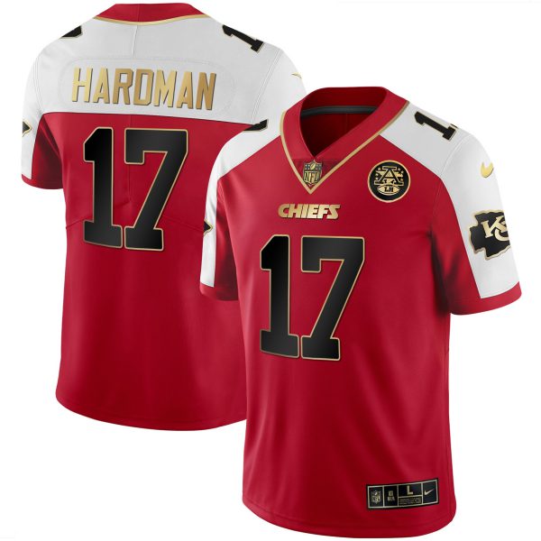 Men's Chiefs White Gold & Black Gold - All Stitched - Image 52