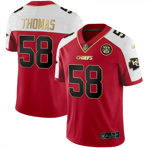 Men's Chiefs White Gold & Black Gold - All Stitched - Image 53