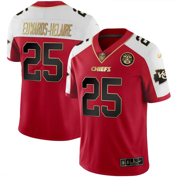 Men's Chiefs White Gold & Black Gold - All Stitched - Image 55