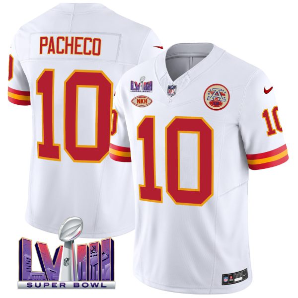 Men's Chiefs Throwback Super Bowl LVIII Vapor Jersey - All Stitched - Image 4
