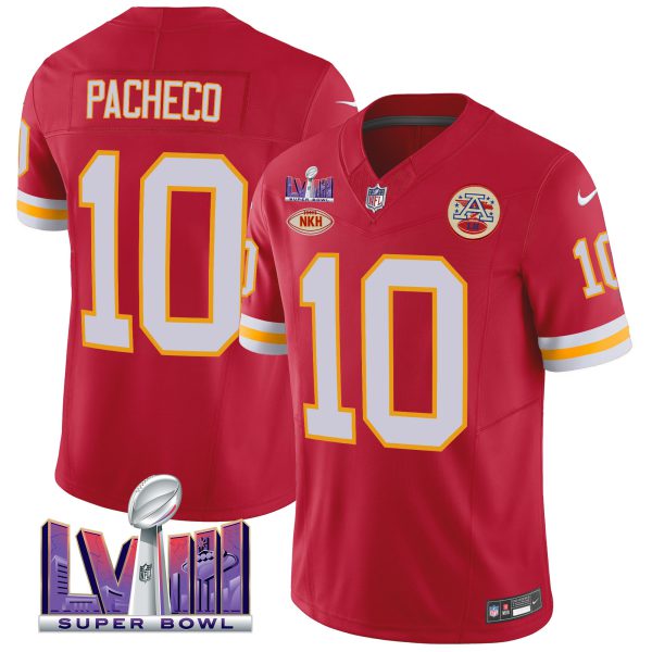 Men's Chiefs Throwback Super Bowl LVIII Vapor Jersey - All Stitched - Image 11