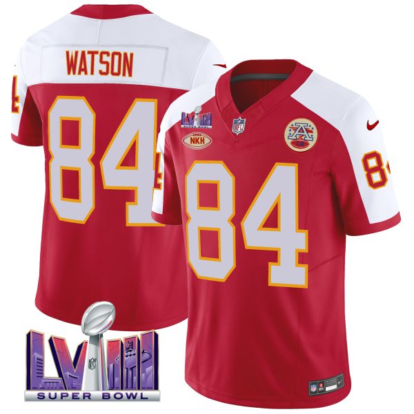 Men's Chiefs Throwback Super Bowl LVIII Vapor Jersey - All Stitched - Image 19