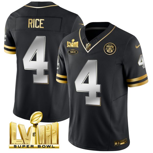 Men's Chiefs Throwback Super Bowl LVIII Vapor Jersey - All Stitched - Image 28