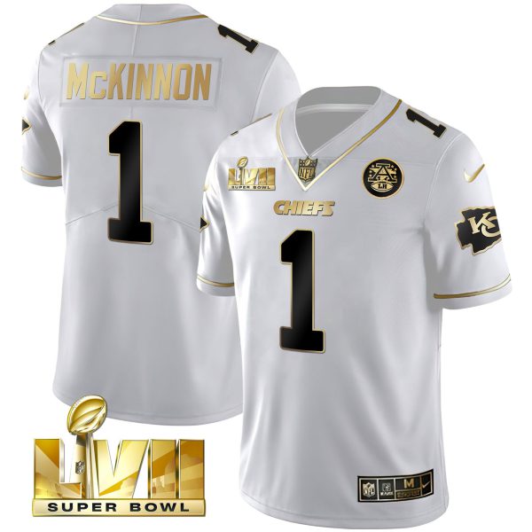 Men's Chiefs Super Bowl Vapor Gold Jersey V2- All Stitched - Image 24
