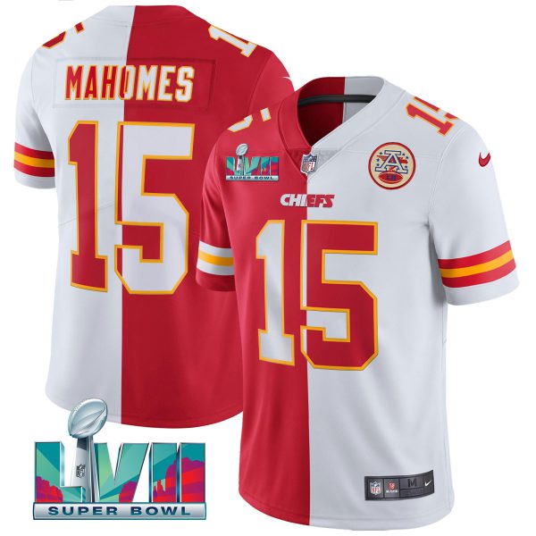 Men's Chiefs Super Bowl Vapor Gold Jersey V2- All Stitched - Image 31