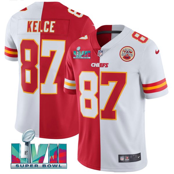 Men's Chiefs Super Bowl Vapor Gold Jersey V2- All Stitched - Image 32