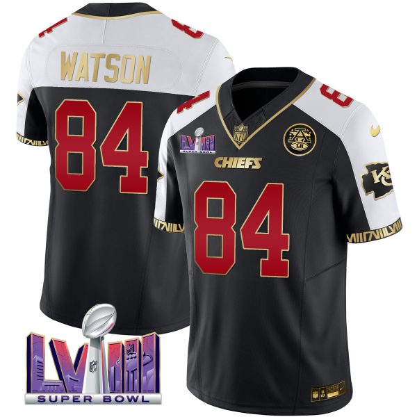 Men's Chiefs Super Bowl LVIII Pattern Vapor Jersey V2 - All Stitched - Image 5