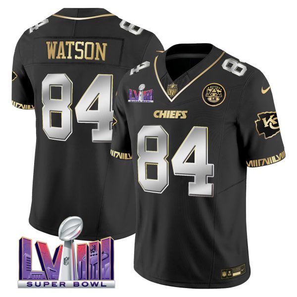 Men's Chiefs Super Bowl LVIII Pattern Vapor Jersey V2 - All Stitched - Image 12