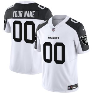 Las Vegas Raiders White Alternate Custom Jersey - All Stitched