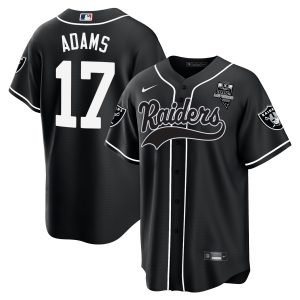 Men's Raiders Baseball Jersey - All Stitched