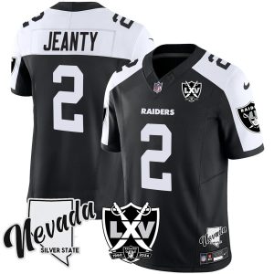 Men's Raiders 2025 Vapor Limited Jersey - 65th Anniversary - All Stitched