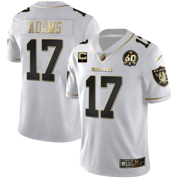 Men's Raiders 60th Season Patch Gold & Split - All Stitched - Image 9