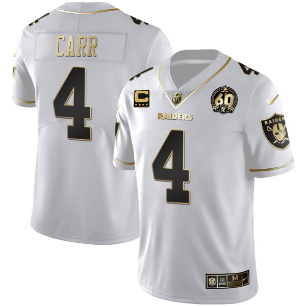 Men's Raiders 60th Season Patch Gold & Split - All Stitched - Image 10