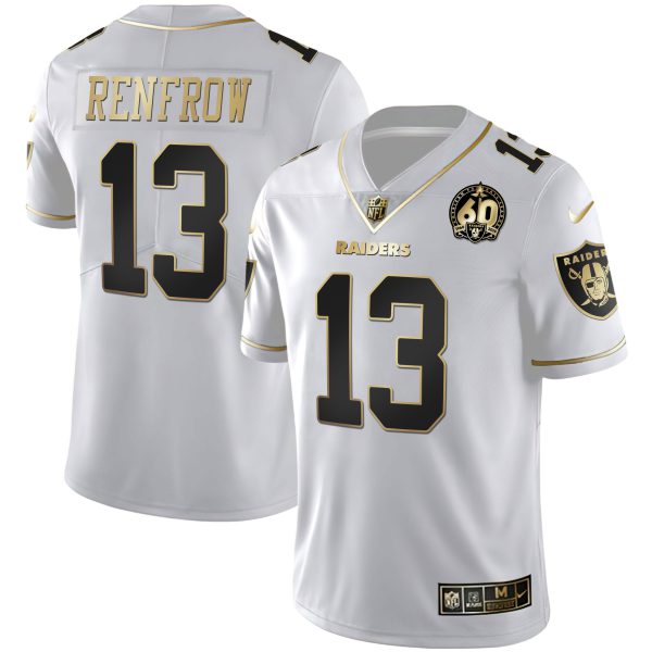 Men's Raiders 60th Season Patch Gold & Split - All Stitched - Image 14