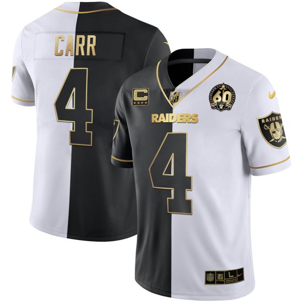 Men's Raiders 60th Season Patch Gold & Split - All Stitched - Image 26