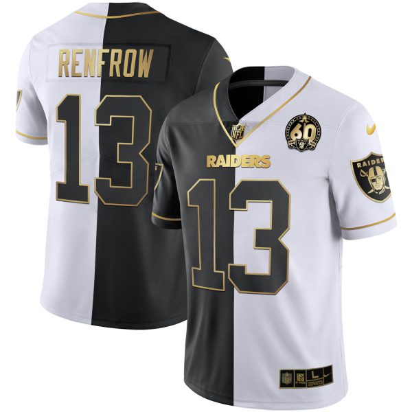 Men's Raiders 60th Season Patch Gold & Split - All Stitched - Image 30