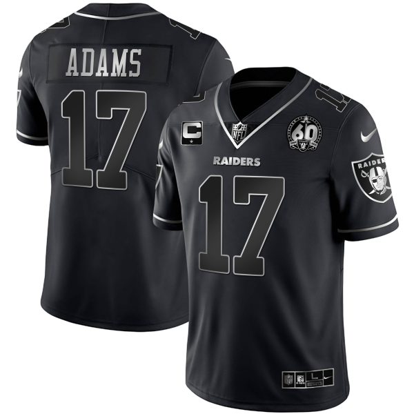 Men's Raiders 60th Season Patch Gold & Split - All Stitched - Image 33