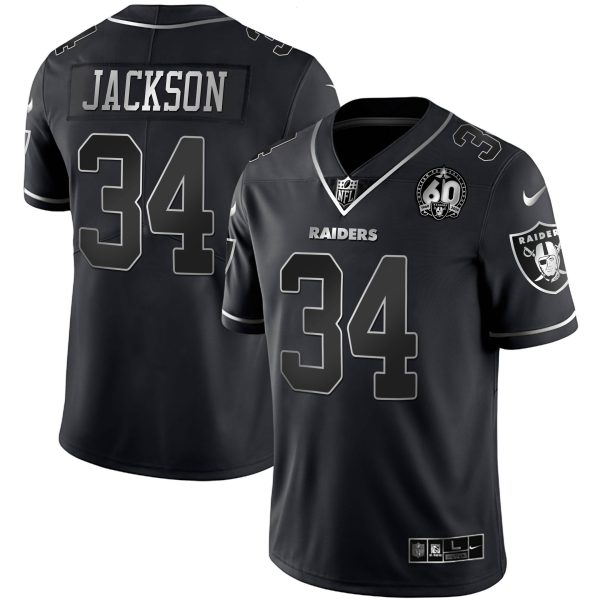 Men's Raiders 60th Season Patch Gold & Split - All Stitched - Image 36