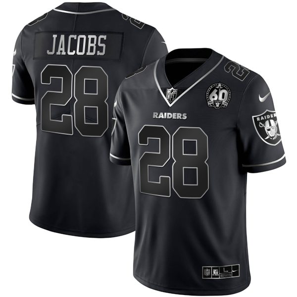Men's Raiders 60th Season Patch Gold & Split - All Stitched - Image 37