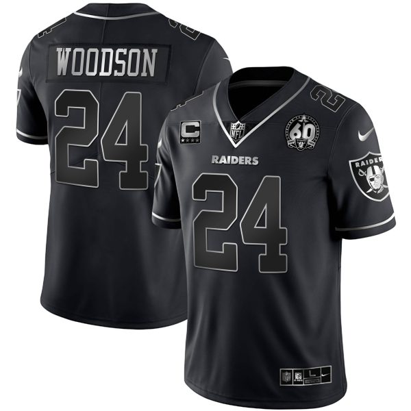 Men's Raiders 60th Season Patch Gold & Split - All Stitched - Image 40