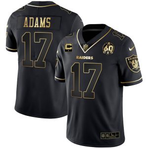 Men's Raiders 60th Season Patch Gold & Split - All Stitched