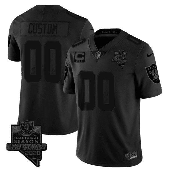 Las Vegas Raiders City Black Hole Custom Jersey – All Stitched - Image 2