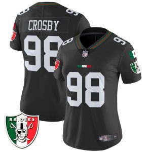 Maxx Crosby Las Vegas Raiders Women Jersey - All Stitched