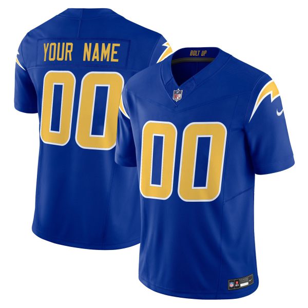 Los Angeles Chargers 2024 Vapor Limited Custom Jersey - All Stitched - Image 4