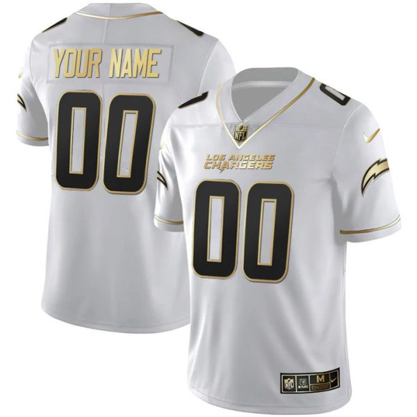 Los Angeles Chargers Custom Name & Number Jersey – All Stitched - Image 2