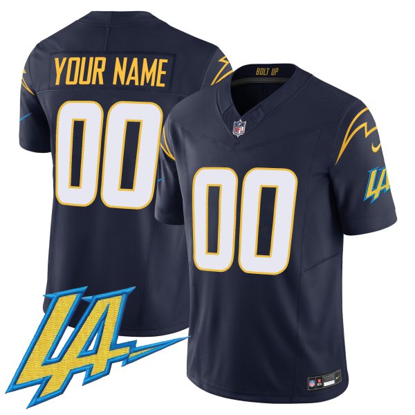 Chargers Vapor Limited Custom Jersey V2 - All Stitched - Image 5