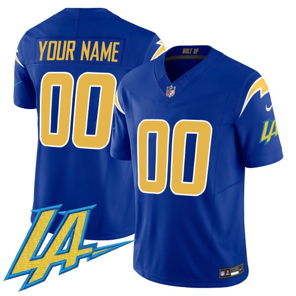 Chargers Vapor Limited Custom Jersey V2 - All Stitched - Image 6