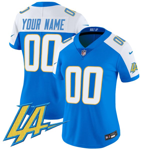 Chargers Vapor Limited Custom Jersey V2 - All Stitched - Image 8