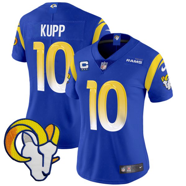 Women's Rams Vapor Limited Jersey V2 - All Stitched - Image 14