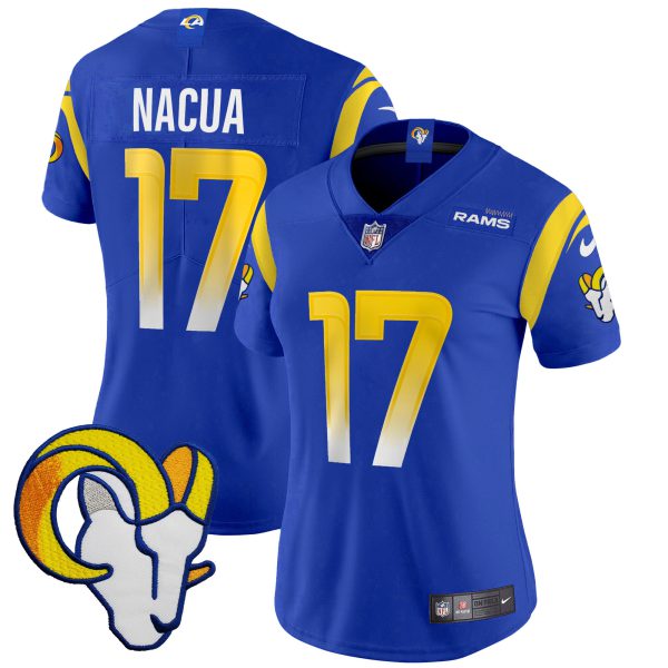 Women's Rams Vapor Limited Jersey V2 - All Stitched - Image 17